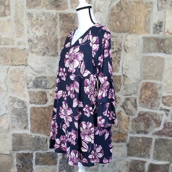 Nwt Altard State M MEDIUM Floral Shift Dress - Picture 4 of 8